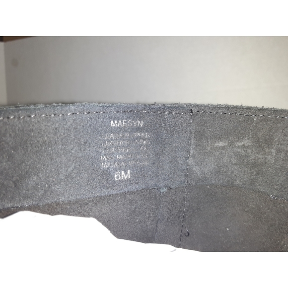 Antonio Melani Maesyn Blaxk Suede Wedge Tall Boots - Picture 12 of 16